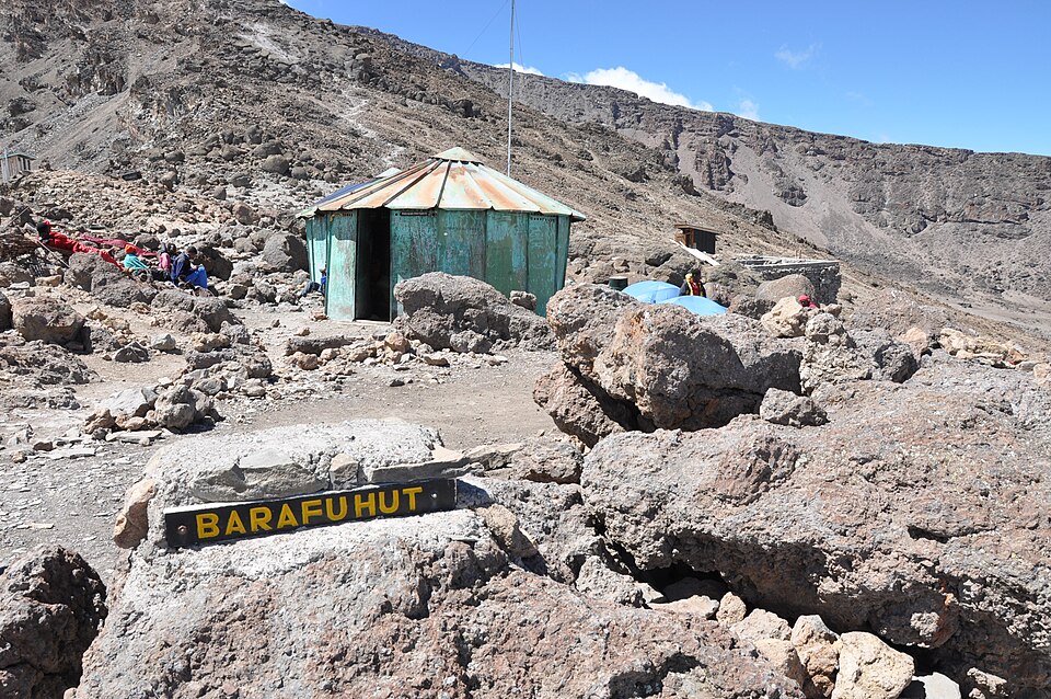 Barafu Camp, summit base on Kilimanjaro