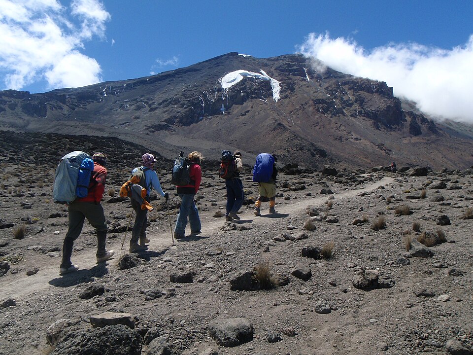 Approach to Lava Tower, Kilimanjaro
